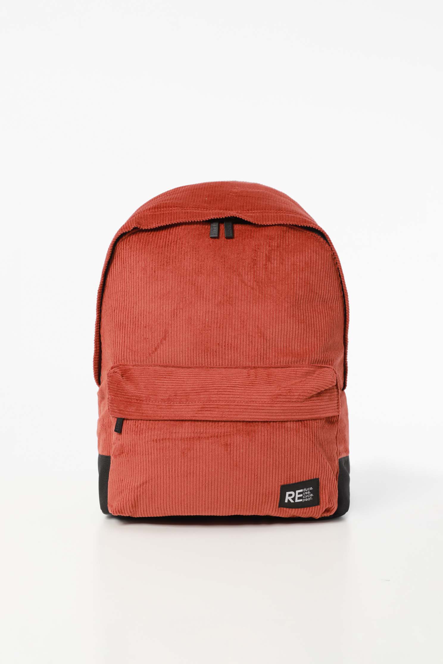 Red corduroy backpack best sale